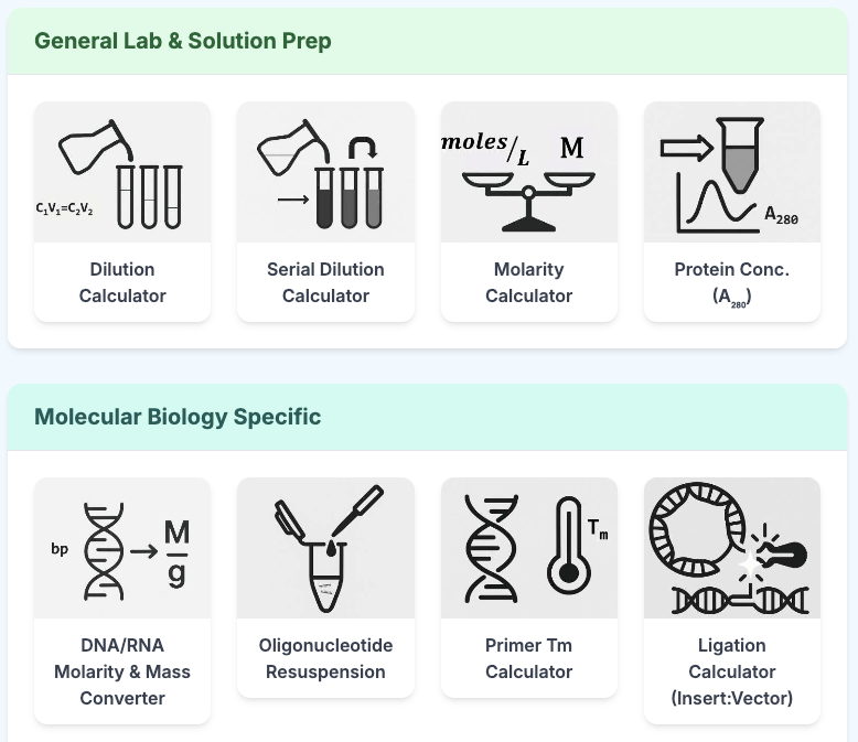 Labrat Calculator Screenshot